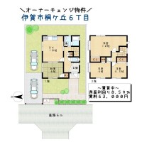 ■オーナーチェンジ物件■賃貸中■表面利回り8.59％■バス停へ徒歩1分！青山町駅へバス乗車8分■閑静な住宅地内■お庭付一戸建て