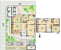 ■H7年建築のお家■8LDKの間取りで空間に余裕のある生活■駐車スペース広々■家庭菜園可能■閑静な住宅地■商業施設も近く住環境◎