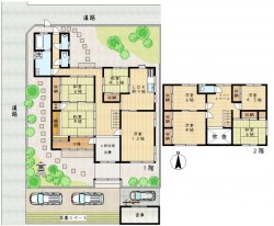 奈良・大阪・滋賀の不動産はフォステールにお任せください ■H7年建築のお家■8LDKの間取りで空間に余裕のある生活■駐車スペース広々■家庭菜園可能■閑静な住宅地■商業施設も近く住環境◎